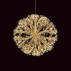 Valopallo &Oslash;50 cm, 768 LED-valoa, kulta &ndash; NORDIC WINTER