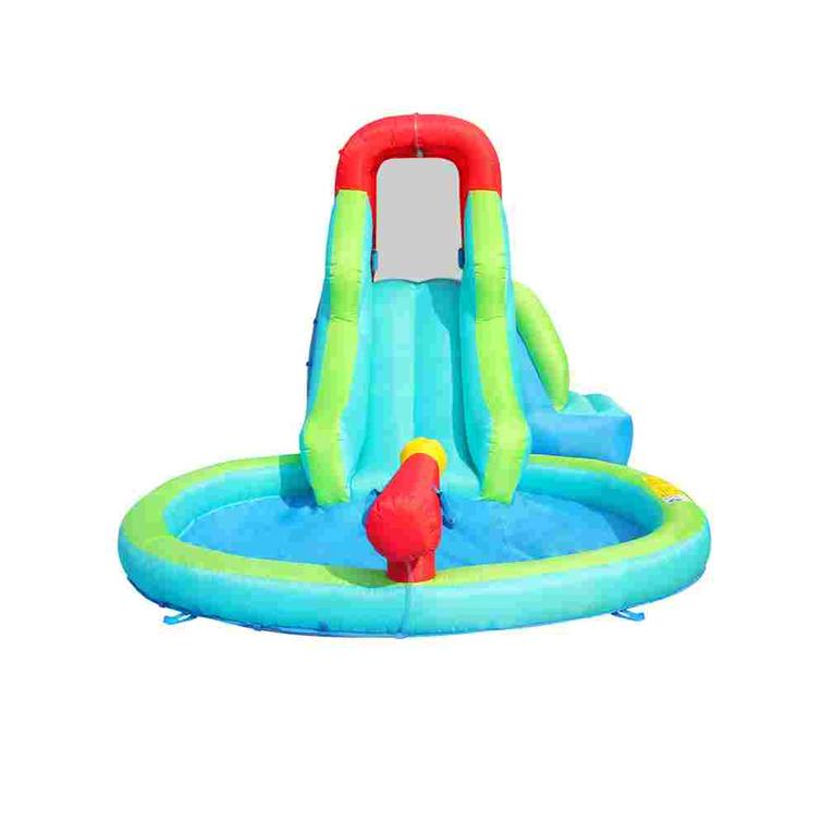 Water Slide Pool -vesiliukum&auml;ki ja uima-allas, HappyHop