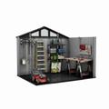 Pihavarasto Stronghold 10 x 8 (3x2,5m), harmaa, Keter