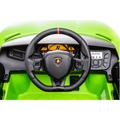 Sähköauto Lamborghini Aventador, 12V, limenvihreä, NORDIC PLAY Speed.