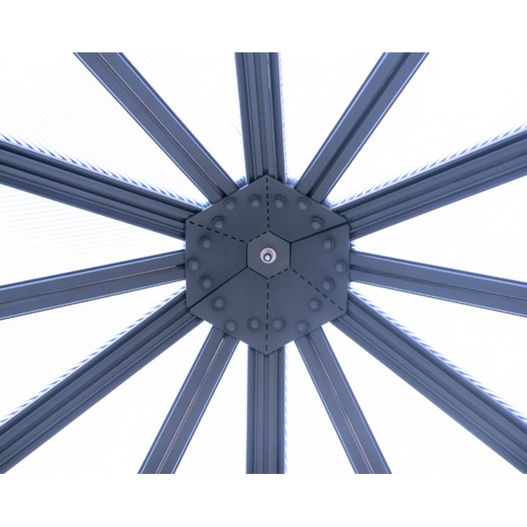 PALRAM Canopia Oasis hexagonal greenhouse 4 m2