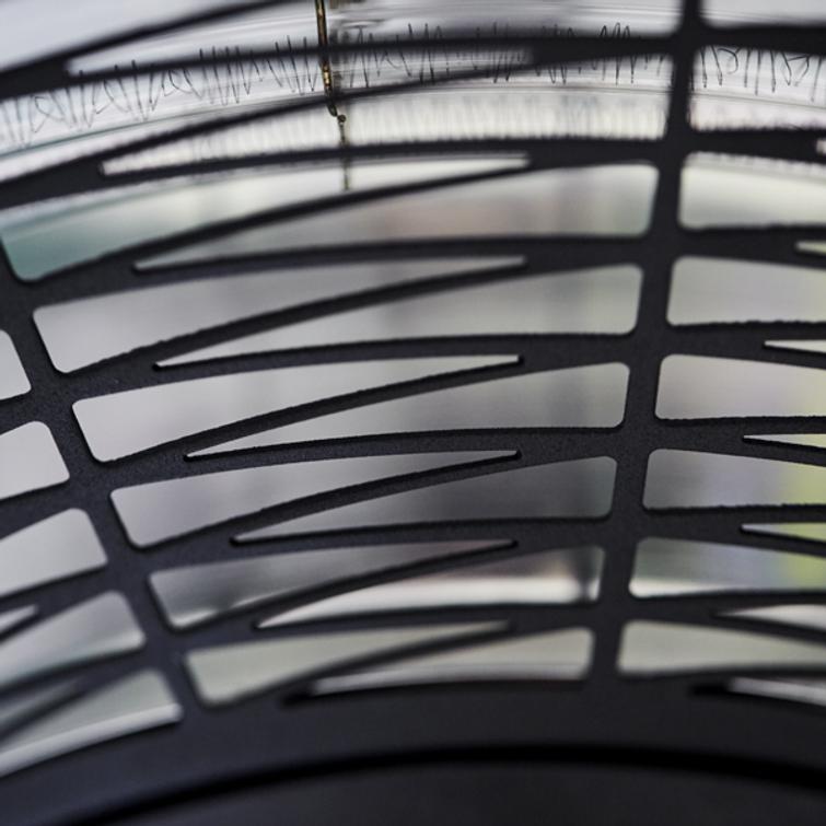 HORTUS Terassil&auml;mmitin p&ouml;yt&auml;malli UFO 800/1200/2000 W, HA, musta.