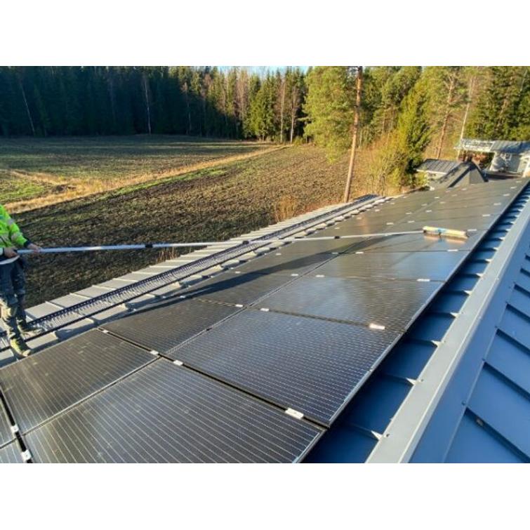 Kattohai aurinkopaneelin puhdistusharja, lisävaruste kattohai lumenpudottimeen -800mm