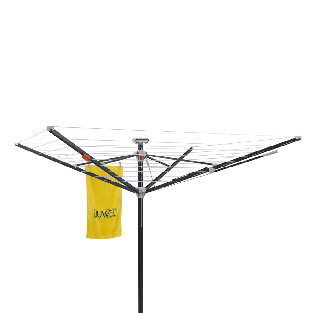 JUWEL Futura elegant XXL lift clothes drying rack | To the backyard